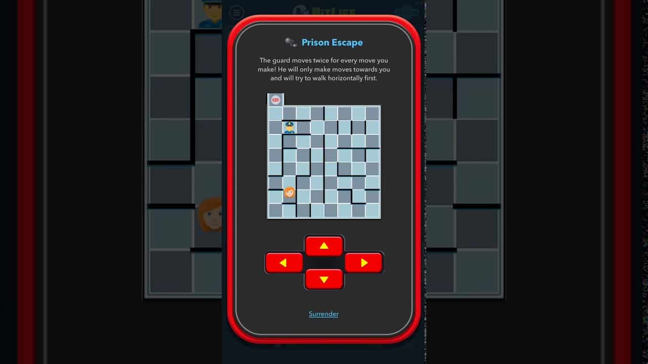 BitLife 6x6 Prison Escape 