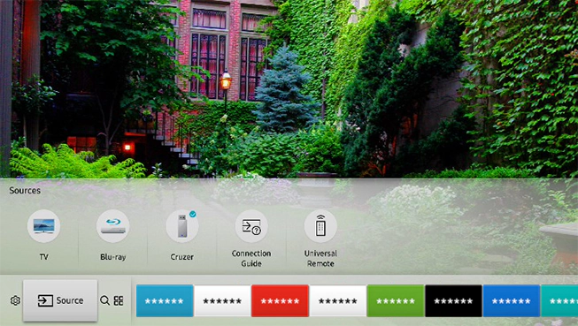 samsung tv Sources