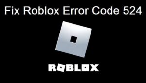Roblox Error code 524