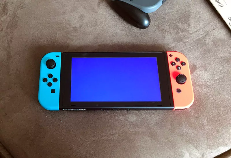Nintendo Switch Blue Screen