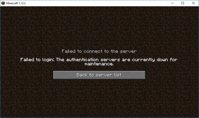 Easy Ways to fix Minecraft Authentication Servers Are Down - Aspartin