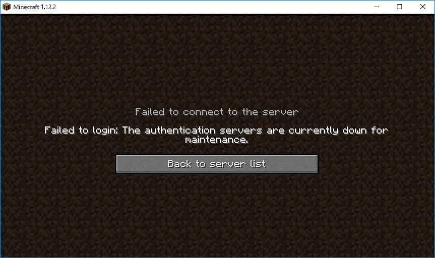 minecraft authentication servers are down fix, why are minecraft authentication servers down, the authentication servers are down minecraft,