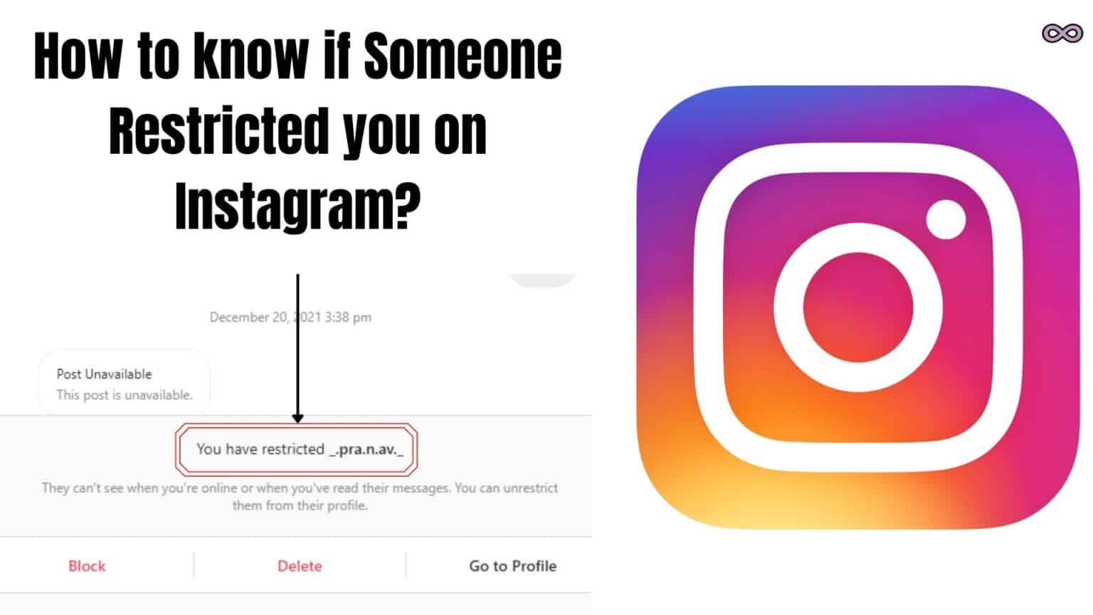 How to know if Someone Restricted you on Instagram?