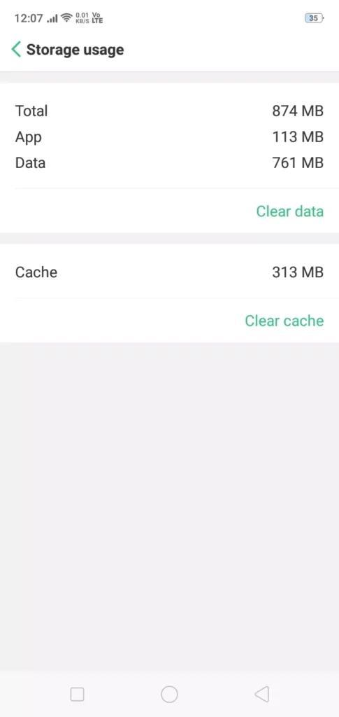 Instagram Cache Data