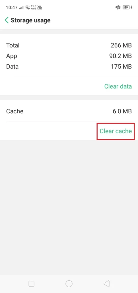 Spotify Clear Cache