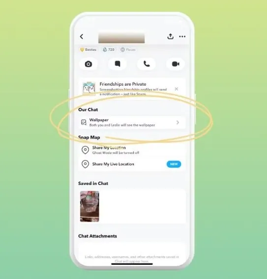 How to Change Chat Wallpaper on Snapchat