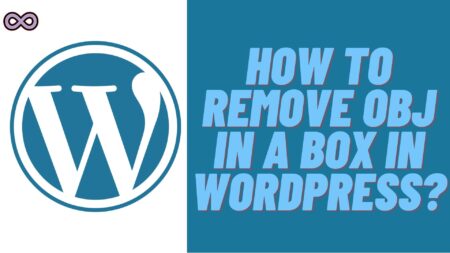 How to Remove Obj in a Box in WordPress