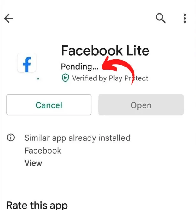 Play Store Pending Problem