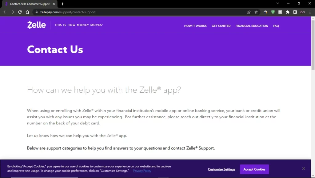 Zelle Reason Code 2900 