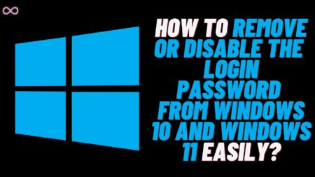 Remove Login Password from Windows 10