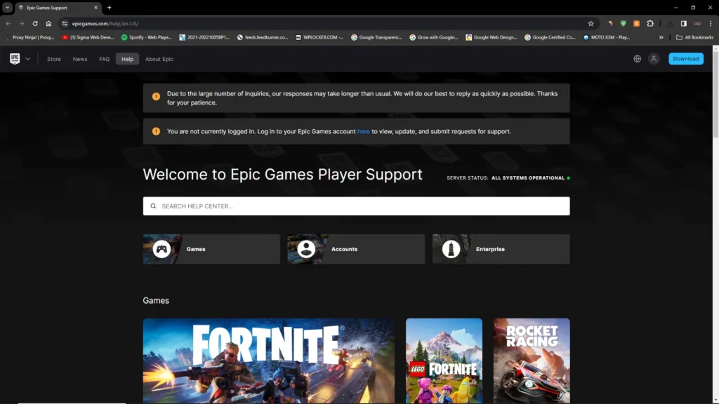 Lego Fortnite Matchmaking Error