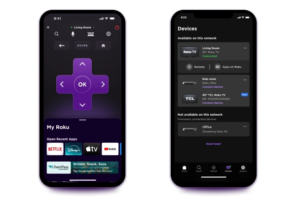 Roku TV Mobile App Remote