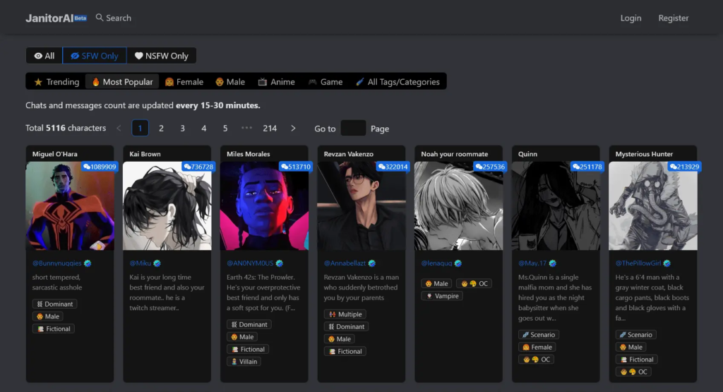 Character AI Alternatives Without NSFW Filter