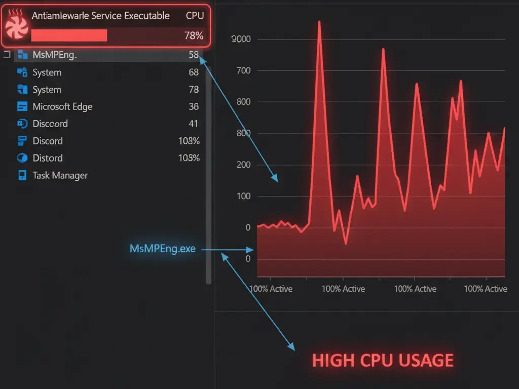 Antimalware Service Executable High CPU